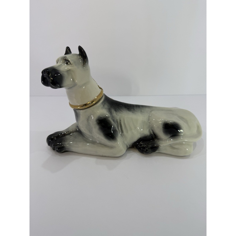 Vintage 1976 Jim Beam Great Dane Decanter Regal China Dog Bottle KY-DRB-230